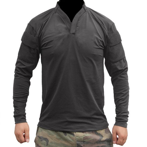 men's casual shirts p002 long sleeves vs tactical combat men cotton military camo t 230306, White;black
men's casual shirts p002 long sleeves vs tactical combat men cotton military camo t 230306, White;black