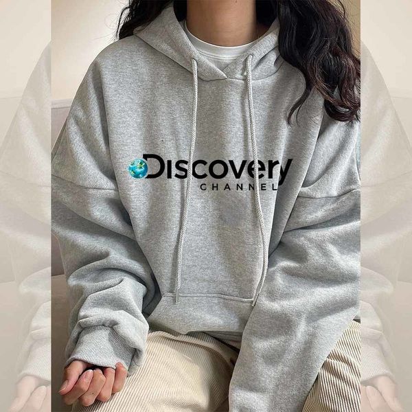 women's hoodies sweatshirt earth discover letter print solid simple sport long sleeve pullover brand fleece ladies clothes 230307, Black
women's hoodies sweatshirt earth discover letter print solid simple sport long sleeve pullover brand fleece ladies clothes 230307, Black