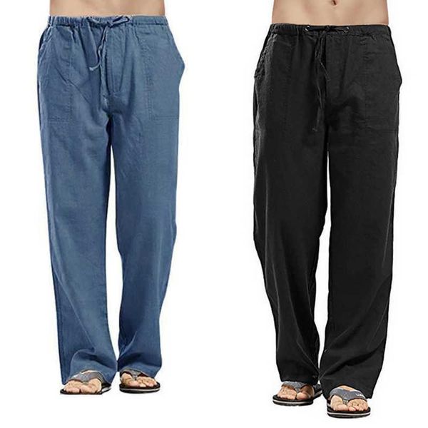 men's pants summer linen wide men pants korean trousers oversize linens streetwear male spring yoga pants casual men clothing sweatpant, Black
men's pants summer linen wide men pants korean trousers oversize linens streetwear male spring yoga pants casual men clothing sweatpant, Black