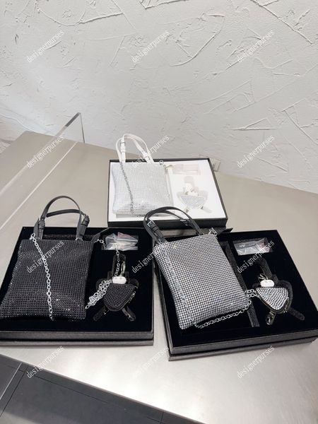 tz classic brand triangle logo handbags luxury full diamond mini tote bag 2 piece set with pendant purses blingbling handbag women fashion p
tz classic brand triangle logo handbags luxury full diamond mini tote bag 2 piece set with pendant purses blingbling handbag women fashion p