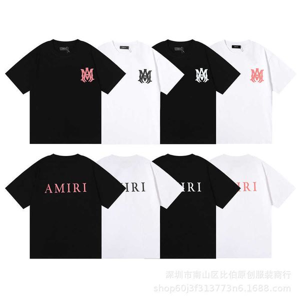 t-shirts amnri tee men women cotton leisure designer fashion brand simple letter printing round neck short sleeve t-shirt loose botto, White;black
t-shirts amnri tee men women cotton leisure designer fashion brand simple letter printing round neck short sleeve t-shirt loose botto, White;black