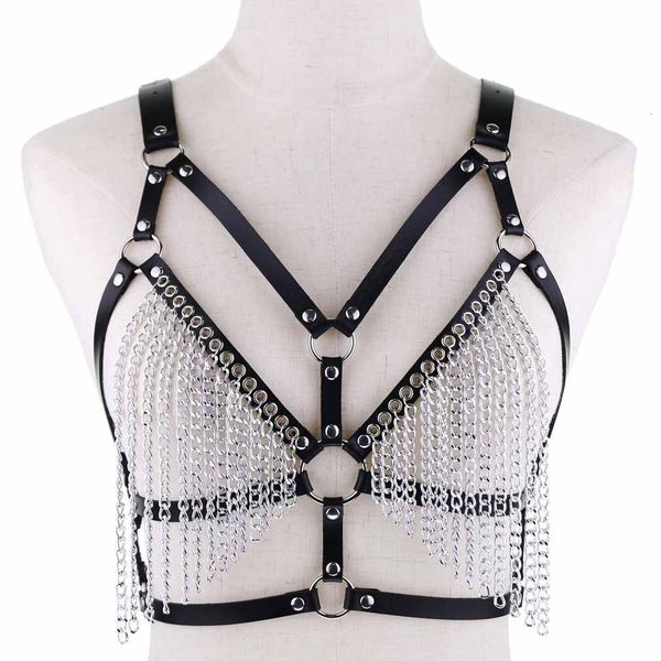 suspenders european and american rock leather body chain bra tassel bikini vest strap chest suspender punk gothic belt 230307, Black;white
suspenders european and american rock leather body chain bra tassel bikini vest strap chest suspender punk gothic belt 230307, Black;white