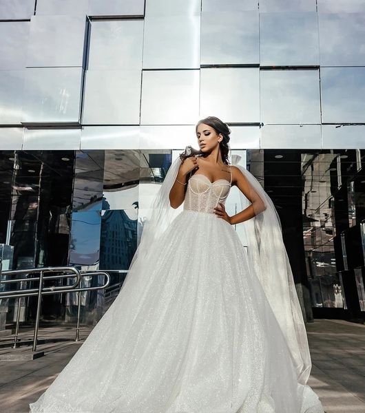mermaid wedding dresses with detachable sleeves sweetheart lace sequined bridal gowns exposed boning beach wedding dress, White
mermaid wedding dresses with detachable sleeves sweetheart lace sequined bridal gowns exposed boning beach wedding dress, White