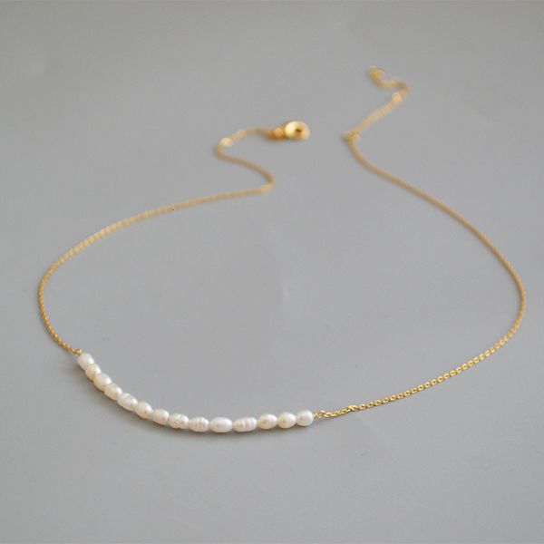 pendant necklaces brass with 18k gold natural real pearl necklace wowen jewelry party designer t show runway gown japan korean fashion 23030, Silver
pendant necklaces brass with 18k gold natural real pearl necklace wowen jewelry party designer t show runway gown japan korean fashion 23030, Silver