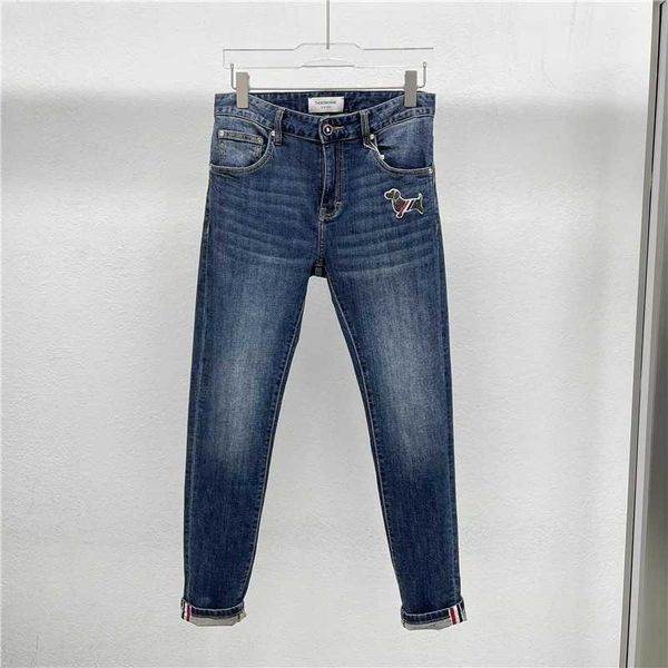 men's jeans fashion brand tb thom jeans men spring autumn jeans puppy pattern casual straight regular stretch denim trousers men's, Blue
men's jeans fashion brand tb thom jeans men spring autumn jeans puppy pattern casual straight regular stretch denim trousers men's, Blue