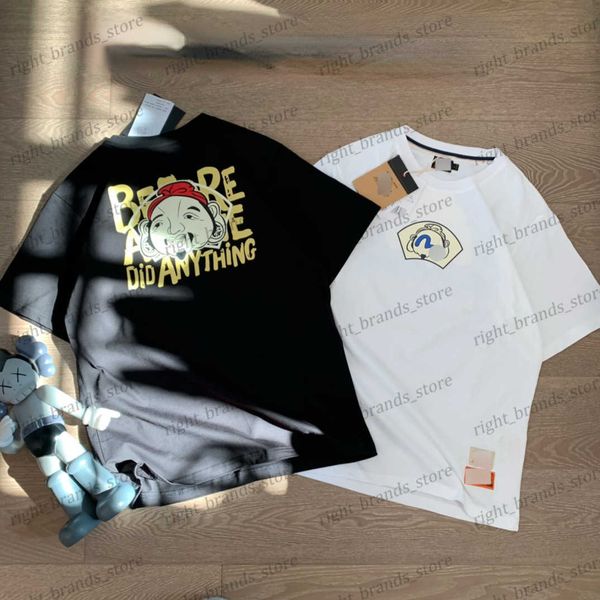 men's t-shirts summer new buddha print t-shirt with short sleeves for men and women t230307, White;black
men's t-shirts summer new buddha print t-shirt with short sleeves for men and women t230307, White;black
