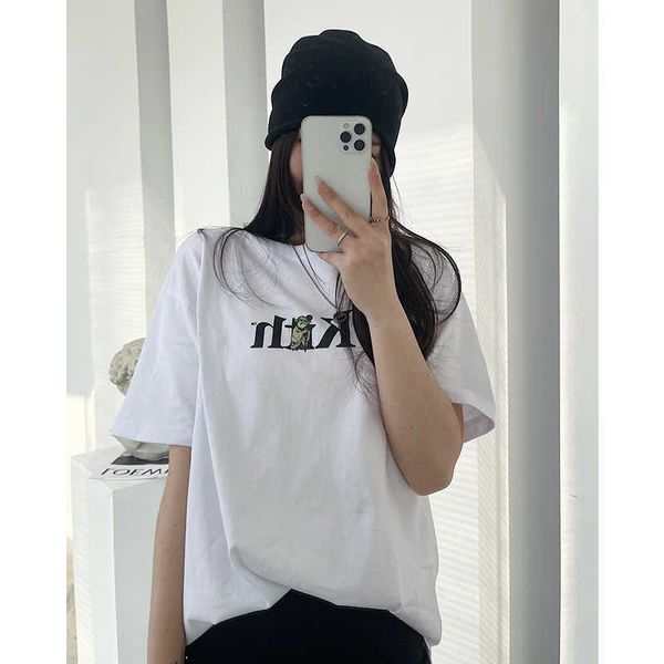 men's t-shirt broken size~kith kith master white short sleeve fashion brand round neck loose premium top, White;black
men's t-shirt broken size~kith kith master white short sleeve fashion brand round neck loose premium top, White;black