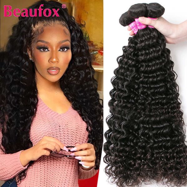 wig caps beaufox 32 inch deep wave hair bundles 10a malaysian human hair bundles deep curly hair 134 bundles remy hair weave extensions j230, Black;brown
wig caps beaufox 32 inch deep wave hair bundles 10a malaysian human hair bundles deep curly hair 134 bundles remy hair weave extensions j230, Black;brown