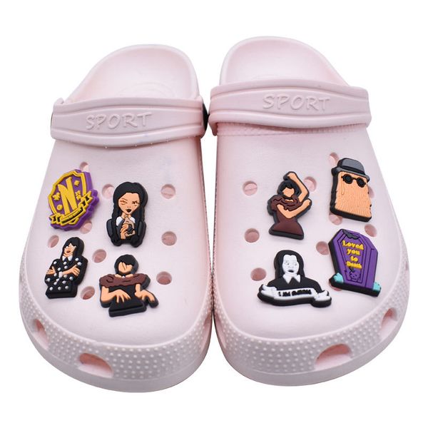 anime charms wednesday horror wholesale childhood memories funny gift cartoon charms shoe accessories pvc decoration buckle soft rubber clog, Blue
anime charms wednesday horror wholesale childhood memories funny gift cartoon charms shoe accessories pvc decoration buckle soft rubber clog, Blue