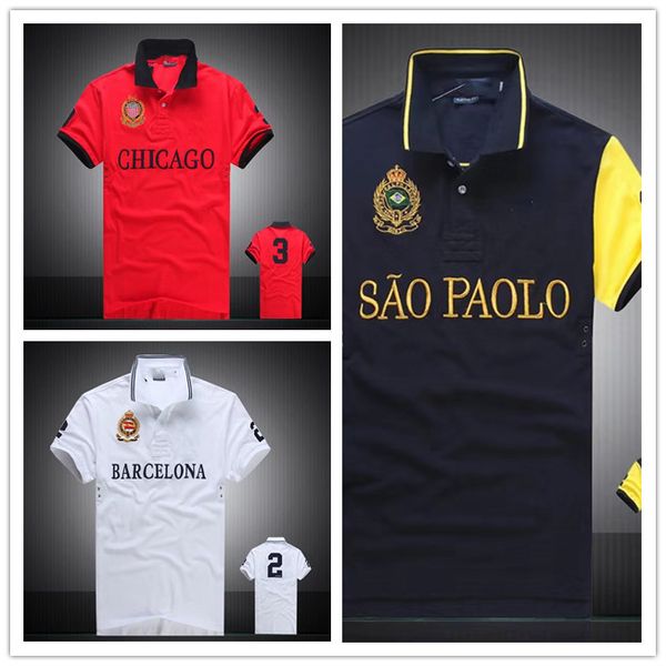 city edition series men's and women's polos designer lapel sweater t-shirt europe and america classic short sleeve s6, White;black
city edition series men's and women's polos designer lapel sweater t-shirt europe and america classic short sleeve s6, White;black