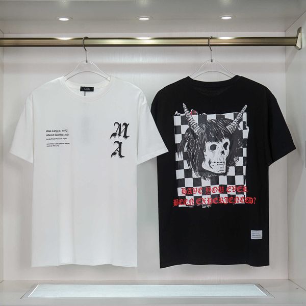 t-shirts amnri tee men women cotton leisure designer fashion brand simple short-sleeved street hip-hop co-branded spoof skull-head ho, White;black
t-shirts amnri tee men women cotton leisure designer fashion brand simple short-sleeved street hip-hop co-branded spoof skull-head ho, White;black