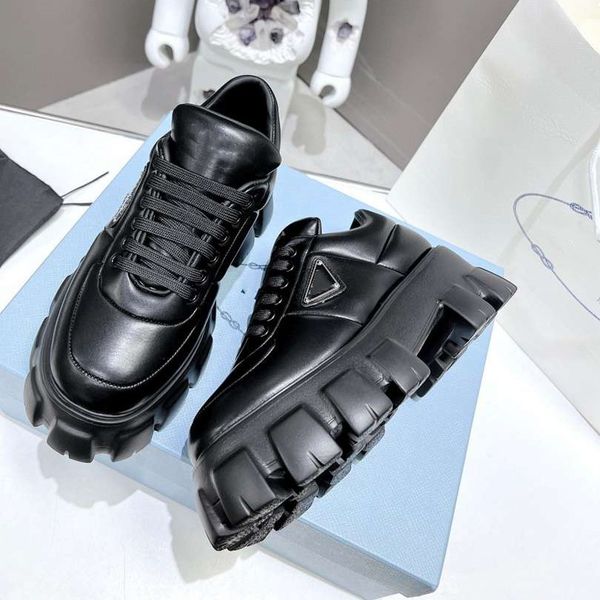 new fashion dress shoes women wedding party quality leather high heel flat shoe business prad formal loafer social chunky p6b, Black
new fashion dress shoes women wedding party quality leather high heel flat shoe business prad formal loafer social chunky p6b, Black