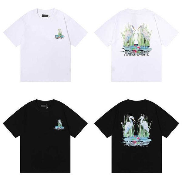 t-shirts amnri tee men women cotton leisure designer fashion brand simple 2023 summer double crane print high short sleeve luxury cas, White;black
t-shirts amnri tee men women cotton leisure designer fashion brand simple 2023 summer double crane print high short sleeve luxury cas, White;black