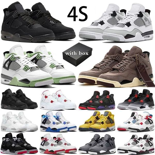 with box 4s basketball shoes women men 4 tn seafoam military black cat offs white oreo fire red thunder sail university blue infrared pokmon
with box 4s basketball shoes women men 4 tn seafoam military black cat offs white oreo fire red thunder sail university blue infrared pokmon