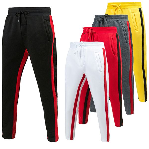 men's pants sweatpants men autumn winter fashion jogging fitness cotton trousers homme elastic sportswear track pants 230307, Black
men's pants sweatpants men autumn winter fashion jogging fitness cotton trousers homme elastic sportswear track pants 230307, Black