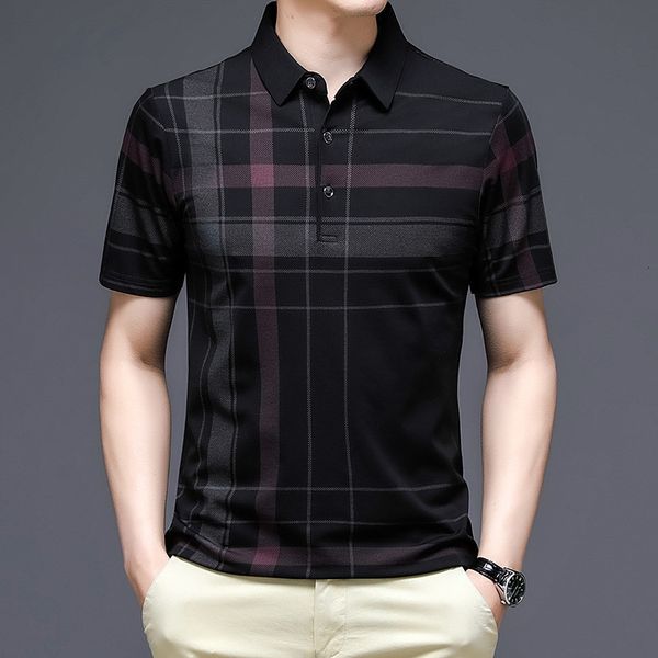 men's polos arrival men's polo shirt short sleeve black summer clothing fashion loose fit korean polo shirt streetwear tees 23030, White;black
men's polos arrival men's polo shirt short sleeve black summer clothing fashion loose fit korean polo shirt streetwear tees 23030, White;black