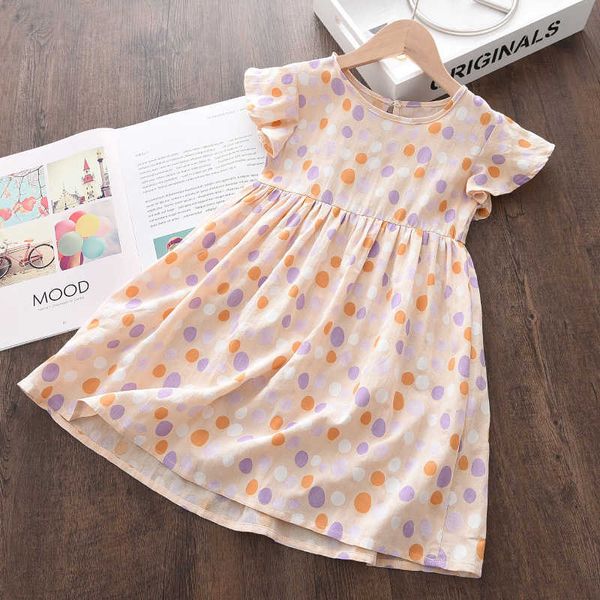 girl's dresses girls polka dot dress summer flying sleeve princess vestidos for kids baby children casual party clothing for 2-6 years, Red;yellow
girl's dresses girls polka dot dress summer flying sleeve princess vestidos for kids baby children casual party clothing for 2-6 years, Red;yellow