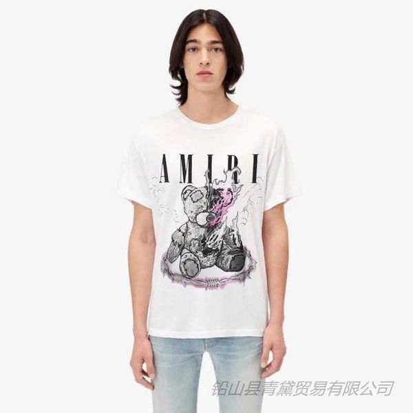 t-shirts amnri tee men women cotton leisure designer fashion brand simple street teddy bear printed hip hop high casual slim loose fi, White;black
t-shirts amnri tee men women cotton leisure designer fashion brand simple street teddy bear printed hip hop high casual slim loose fi, White;black