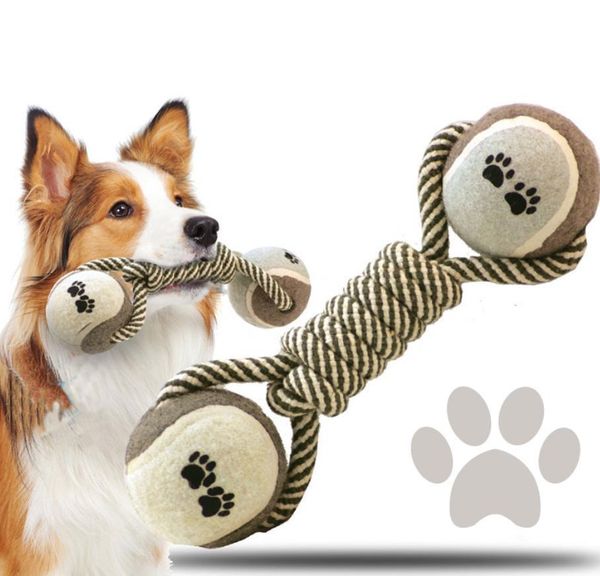 Cotton Pet Dog Rope Chew Tug Toy Knot Bone Ball Shape Pets Palying Teeth Cleaning Toys for Small Medium Large Dogs
Cotton Pet Dog Rope Chew Tug Toy Knot Bone Ball Shape Pets Palying Teeth Cleaning Toys for Small Medium Large Dogs