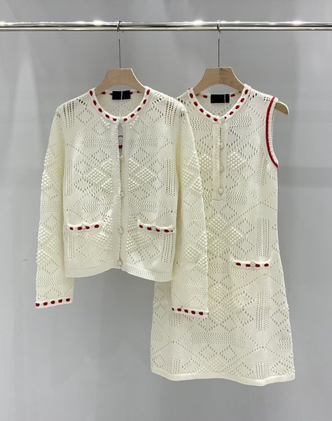 party dresses designer 2023 summer for women ootd new hollow out dinner dress fashion grade knitting skirt birthday xp9l, White;black
party dresses designer 2023 summer for women ootd new hollow out dinner dress fashion grade knitting skirt birthday xp9l, White;black