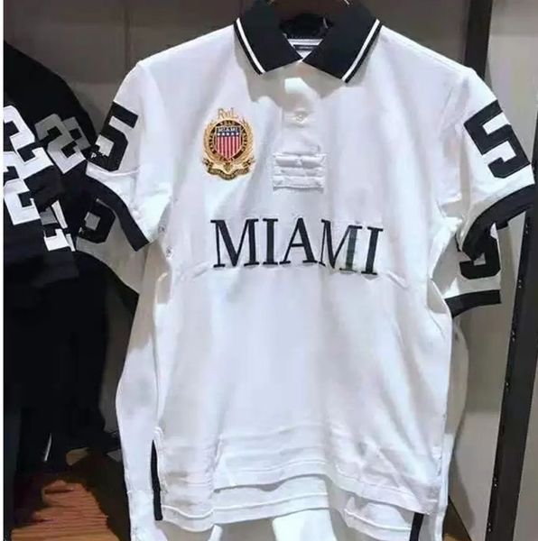 city edition series men's and women's polos designer lapel sweater t-shirt europe and america classic short sleeve, White;black
city edition series men's and women's polos designer lapel sweater t-shirt europe and america classic short sleeve, White;black