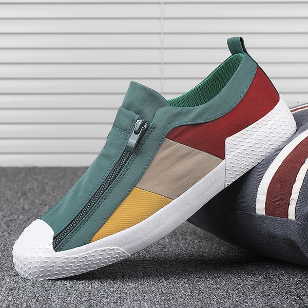 dress shoes breathable mesh mens casual shoes lace-up lightweight outdoor comfortable shoes men's shoes color matching novel canvas sho, Black
dress shoes breathable mesh mens casual shoes lace-up lightweight outdoor comfortable shoes men's shoes color matching novel canvas sho, Black