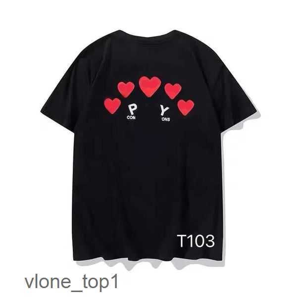 men's t shirts summer cdgs mens play t shirt commes short sleeve womens des badge garcons embroidery heart red 5 ybgi, White;black
men's t shirts summer cdgs mens play t shirt commes short sleeve womens des badge garcons embroidery heart red 5 ybgi, White;black