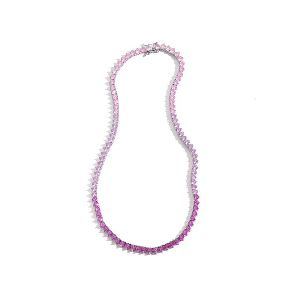 pendant necklaces 4mm 3 prong colorful pink tennis chain women necklace hip hop jewelry bc152 230307, Silver
pendant necklaces 4mm 3 prong colorful pink tennis chain women necklace hip hop jewelry bc152 230307, Silver