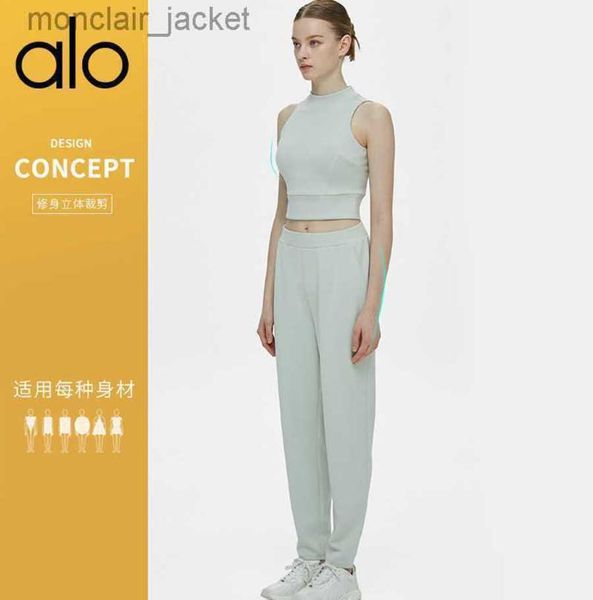 designer brand tank alos yoga new fitness sports sleeveless vest high waist short fitting yoga suit vest, White
designer brand tank alos yoga new fitness sports sleeveless vest high waist short fitting yoga suit vest, White
