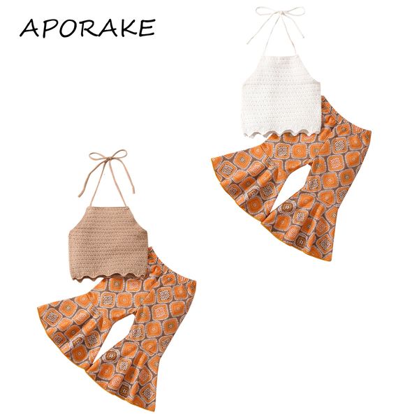 clothing sets 2023 0 3y boho baby girls summer sleeveless halterneck vest and geometric print casual flared pants 2pcs set 230307, White
clothing sets 2023 0 3y boho baby girls summer sleeveless halterneck vest and geometric print casual flared pants 2pcs set 230307, White