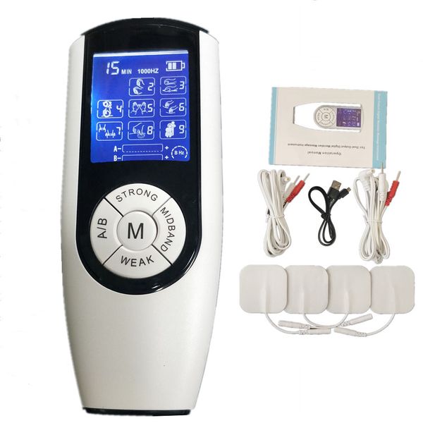 other massage items 9 modes health care body massage electric ems pulse muscle stimulator pain relief digital therapy tens machine electric
other massage items 9 modes health care body massage electric ems pulse muscle stimulator pain relief digital therapy tens machine electric