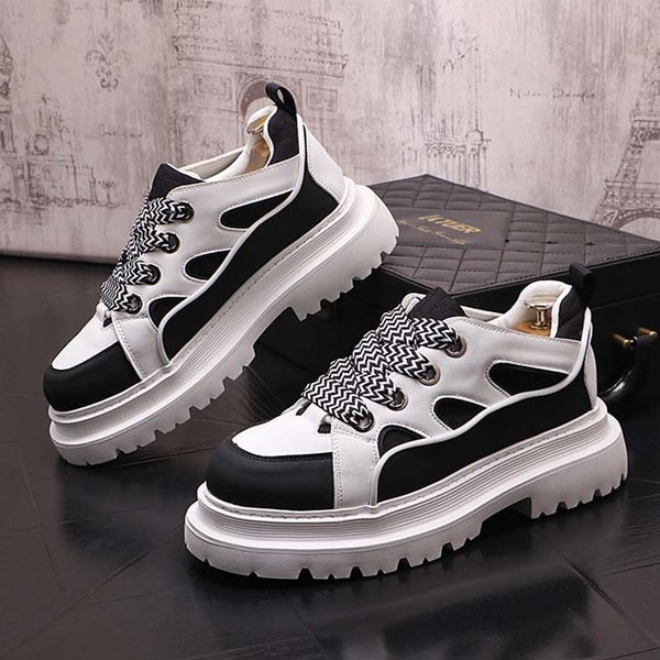 2023 luxury men running shoes loafers microfiber skin thick bottom male sneakers chaussure 38-43, Black
2023 luxury men running shoes loafers microfiber skin thick bottom male sneakers chaussure 38-43, Black
