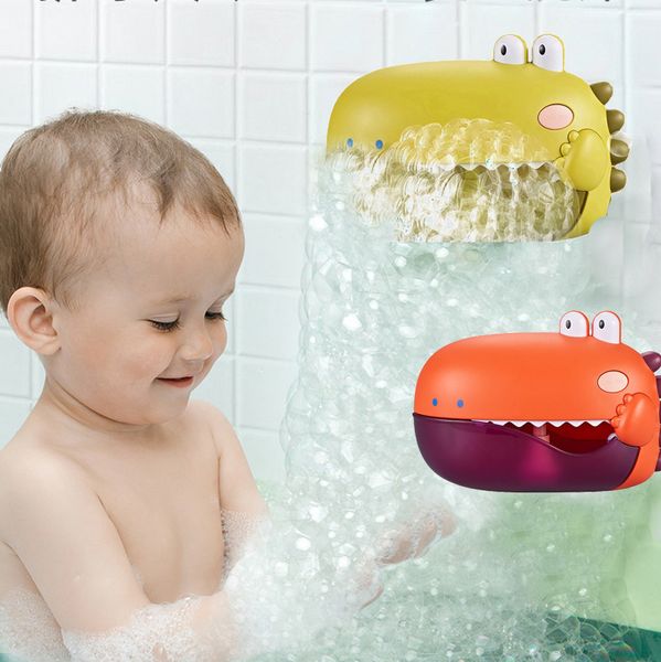 bath toys dinosaur bubble machine music tub soap automatic maker baby room funny toy for children 230307
bath toys dinosaur bubble machine music tub soap automatic maker baby room funny toy for children 230307
