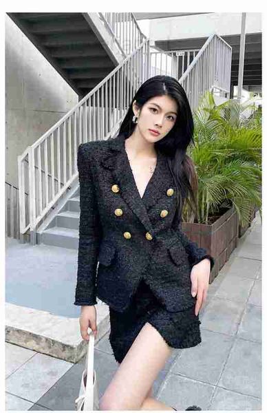 women's jackets designer new women's autumn winter western suit jacket designer tweed casual spring coat kadb, Black;brown
women's jackets designer new women's autumn winter western suit jacket designer tweed casual spring coat kadb, Black;brown