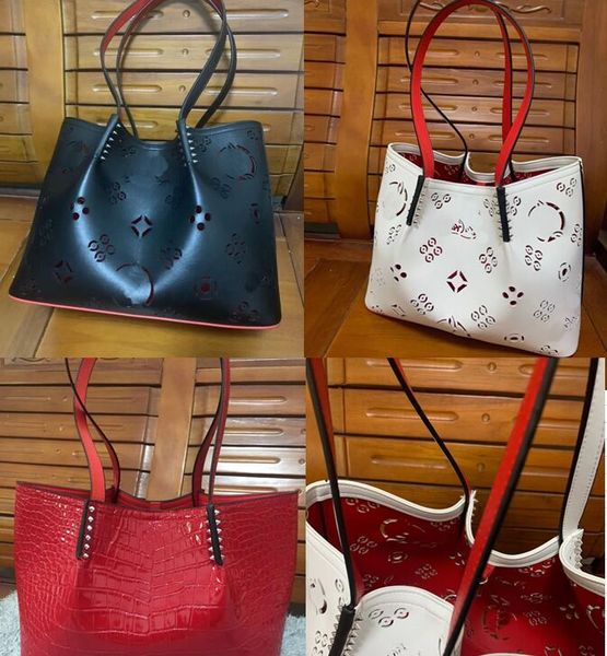 women shoulder bags genuine leather luxurys handbag rivets red color bottoms wallets spikes bow crossbody messenger bag tote
women shoulder bags genuine leather luxurys handbag rivets red color bottoms wallets spikes bow crossbody messenger bag tote