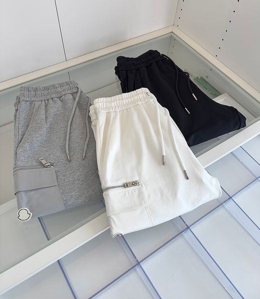 2023 summer new men's elastic waist casual shorts luxury brand quality design comfortable and versatile pants, White;black
2023 summer new men's elastic waist casual shorts luxury brand quality design comfortable and versatile pants, White;black
