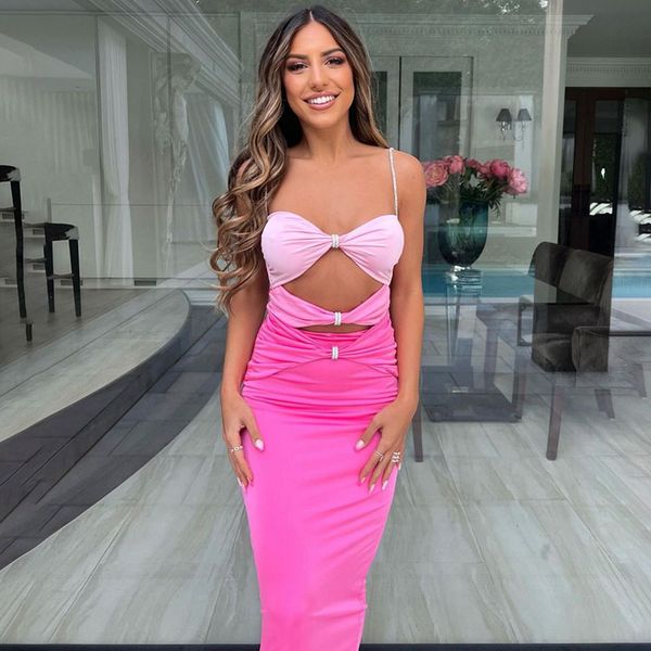 elegant hollow out maxi dress for women robe spaghetti strap sleeveless long dress ladies party bodycon sundress, Black;gray
elegant hollow out maxi dress for women robe spaghetti strap sleeveless long dress ladies party bodycon sundress, Black;gray