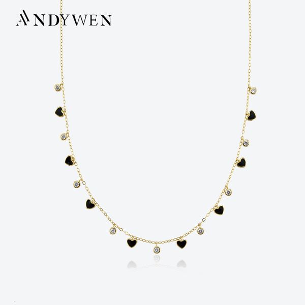 pendant necklaces andywen 925 sterling silver gold bohemia black ename charm choker necklace winter women fashion classic fine jewelry ename
pendant necklaces andywen 925 sterling silver gold bohemia black ename charm choker necklace winter women fashion classic fine jewelry ename
