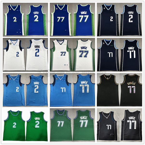 custom youth kids women 2023 basketball 77 luka jersey 2 kyrie doncic irving with 6 patch white blue green stitched jerseys, Black;red
custom youth kids women 2023 basketball 77 luka jersey 2 kyrie doncic irving with 6 patch white blue green stitched jerseys, Black;red