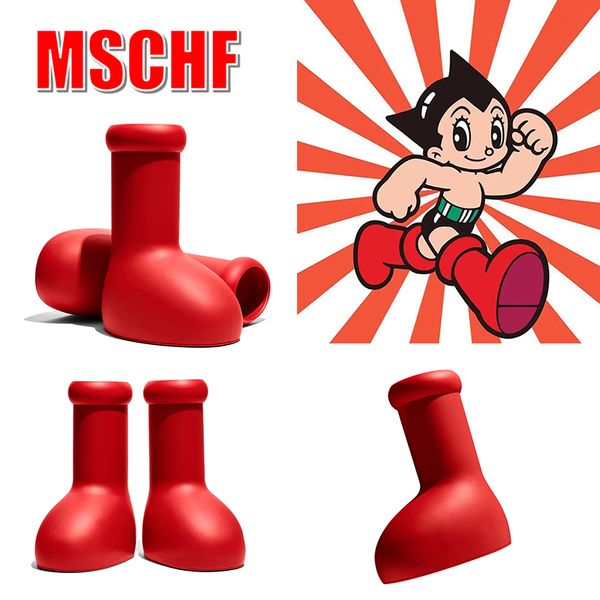 mschf big red boot astro boy cartoon boots designer men women smooth rubber rainboots mens womens round toe fashionboots cute kneeboots, Black
mschf big red boot astro boy cartoon boots designer men women smooth rubber rainboots mens womens round toe fashionboots cute kneeboots, Black