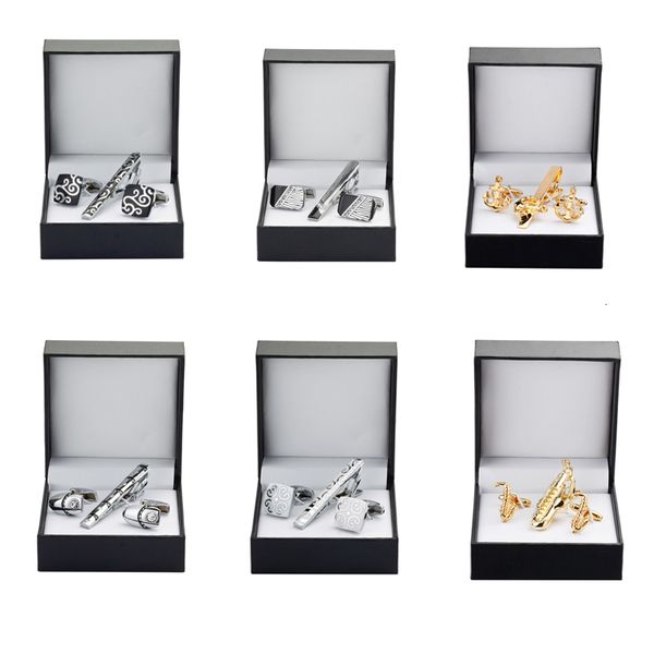 cuff links kc 999 tie clip cufflinks gift set 18 styles to choose men shirt tie clip wedding jewelry box 230307, Silver
cuff links kc 999 tie clip cufflinks gift set 18 styles to choose men shirt tie clip wedding jewelry box 230307, Silver