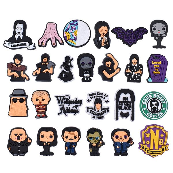 anime charms wholesale childhood memories on wednesdays we wear black funny gift cartoon charms shoe accessories pvc decoration buckle soft, Blue
anime charms wholesale childhood memories on wednesdays we wear black funny gift cartoon charms shoe accessories pvc decoration buckle soft, Blue