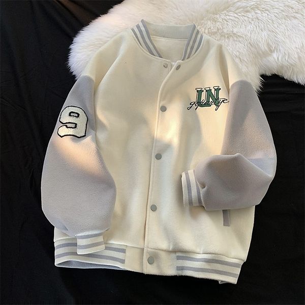 women's jackets deeptown baseball jacket women oversized korean fashion trend streetwear college bomber jackets uniform autumn winter, Black;brown
women's jackets deeptown baseball jacket women oversized korean fashion trend streetwear college bomber jackets uniform autumn winter, Black;brown