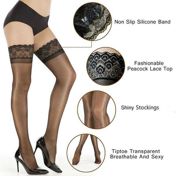 silk stockings lace non slip silicone stocking women's fashionable peacock lace shiny stockings tiptoe transparent breathable and hosie, Black;white
silk stockings lace non slip silicone stocking women's fashionable peacock lace shiny stockings tiptoe transparent breathable and hosie, Black;white