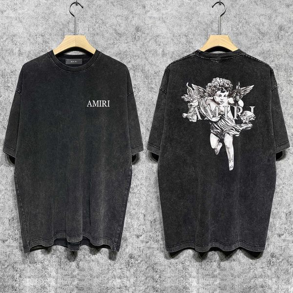 t-shirts amnri tee men women cotton leisure designer fashion brand simple 23 high street angel short-sleeved t-shirt casual slim loos, White;black
t-shirts amnri tee men women cotton leisure designer fashion brand simple 23 high street angel short-sleeved t-shirt casual slim loos, White;black