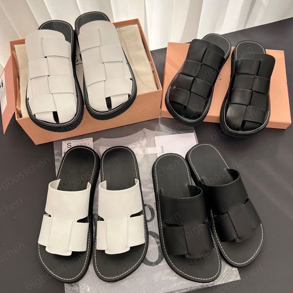 designer ladies slippers sandals summer fashion luxury woven handmade roman shoes package head open toe lazy one stirrup home outdoor leisur, Black
designer ladies slippers sandals summer fashion luxury woven handmade roman shoes package head open toe lazy one stirrup home outdoor leisur, Black
