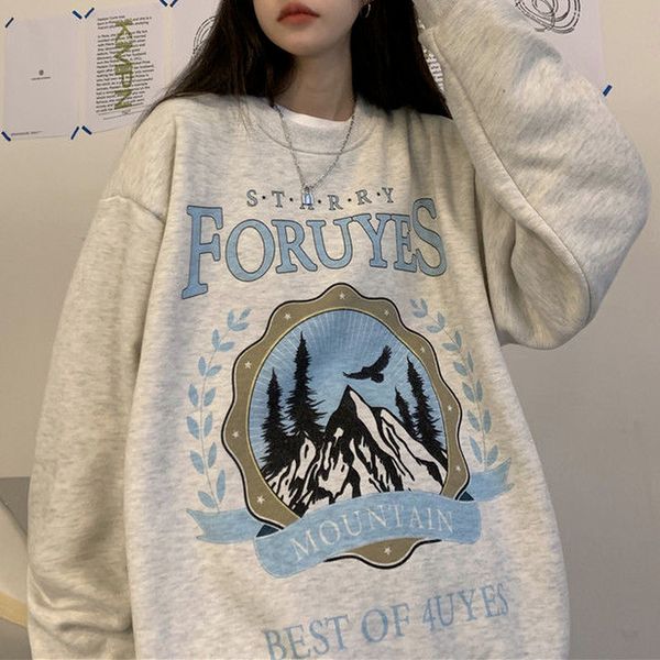 women's hoodies sweatshirts deeptown vintage crewneck sweatshirt streetwear letter print grey oversize hoodies women harajuku korean st, Black
women's hoodies sweatshirts deeptown vintage crewneck sweatshirt streetwear letter print grey oversize hoodies women harajuku korean st, Black