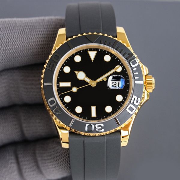 gold mens watches designer 40mm automatic date watch 904l stainless steel strap sapphire mirror montre de luxe yacht watches oyster watches, Slivery;brown
gold mens watches designer 40mm automatic date watch 904l stainless steel strap sapphire mirror montre de luxe yacht watches oyster watches, Slivery;brown