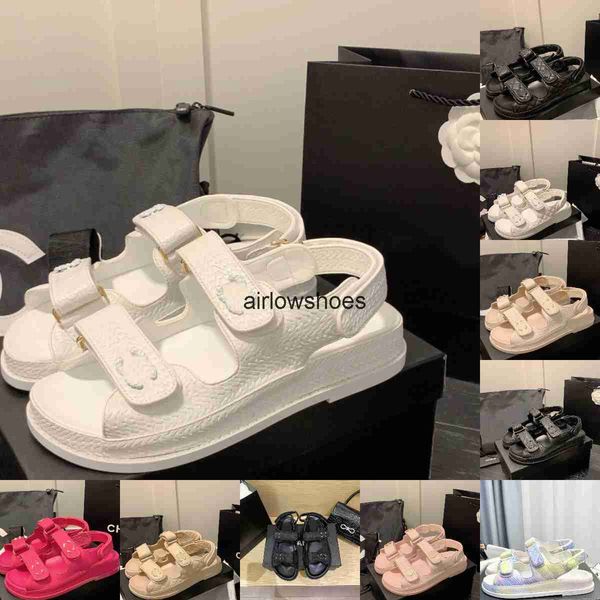 women calfskin leather dad chanels sandals quilted slingback hook loop platform sandal chanelle summer beach shoes diamond buckle ankle stra, Black
women calfskin leather dad chanels sandals quilted slingback hook loop platform sandal chanelle summer beach shoes diamond buckle ankle stra, Black