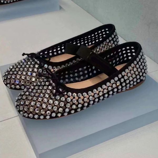 ballet flats women dress shoes luxury crystal cut outs rhinestone womens loafers designer bow decoration sheepskin flat heel praty dancing s, Black
ballet flats women dress shoes luxury crystal cut outs rhinestone womens loafers designer bow decoration sheepskin flat heel praty dancing s, Black